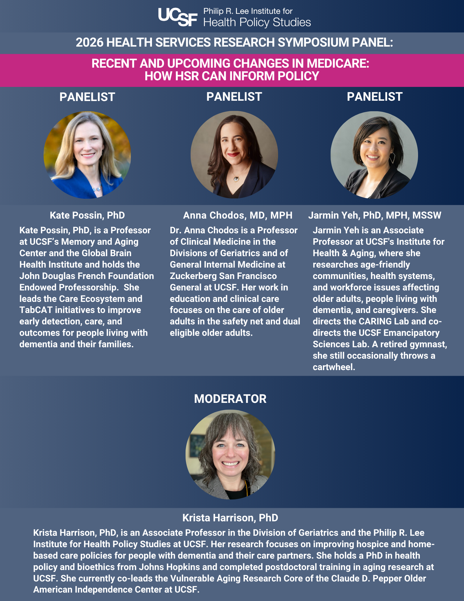 2026 Health Services Research Symposium Panel