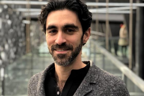 Ziad Obermeyer in sweater