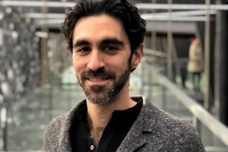 Ziad Obermeyer in sweater